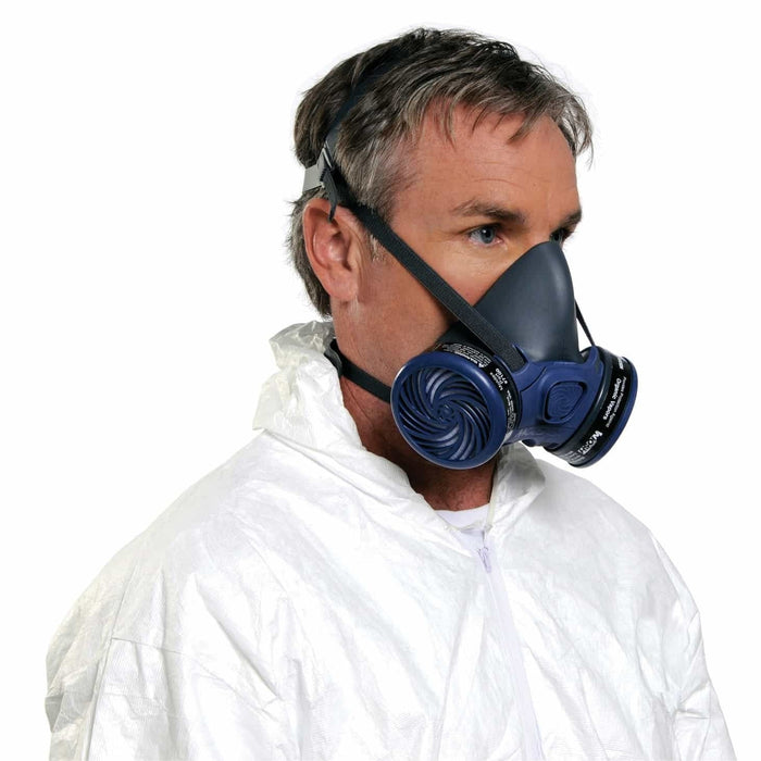 Moldex 7000 Series Reusable Half Mask Respirator, Lightweight and Low Profile, Mask Only