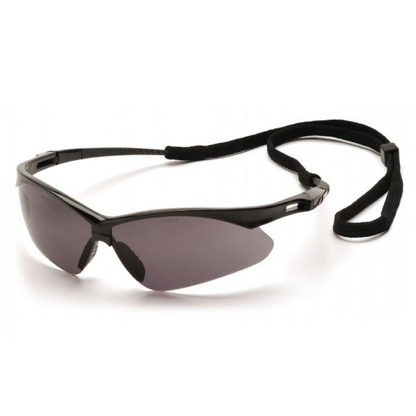 PMXTREME Safety Glasses with Built-in Rubber Nosepiece, Gray Lens SB6320SP