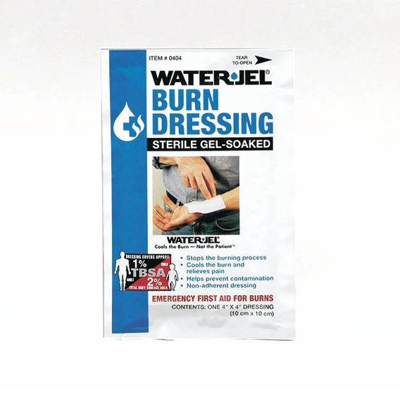 Water Jel 66044 Burn Dressing, 4" x 4", 1 Each
