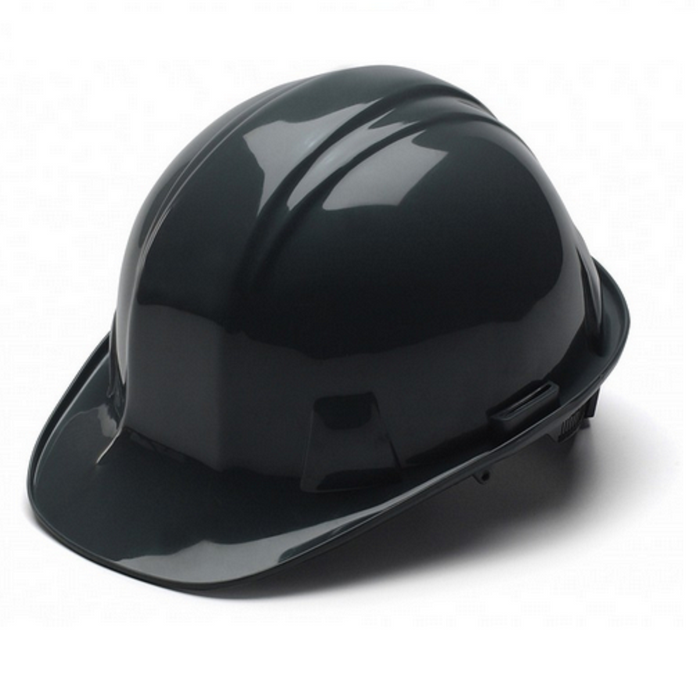 Pyramex SL Series Hard Hat, Cap Style, 4 Point Ratchet Suspension