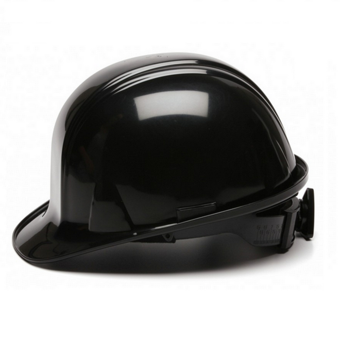 Pyramex SL Series Hard Hat, Cap Style, 4 Point Ratchet Suspension