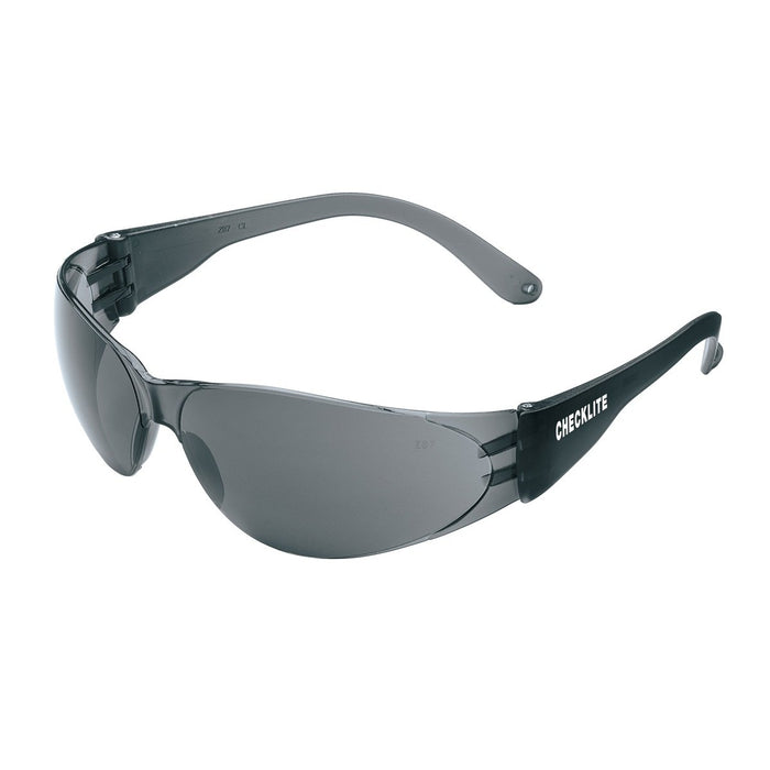 Gray Lens Safety Glasses with Duramass Scratch Resistant Coating, Lightweight, ANSI Z87+