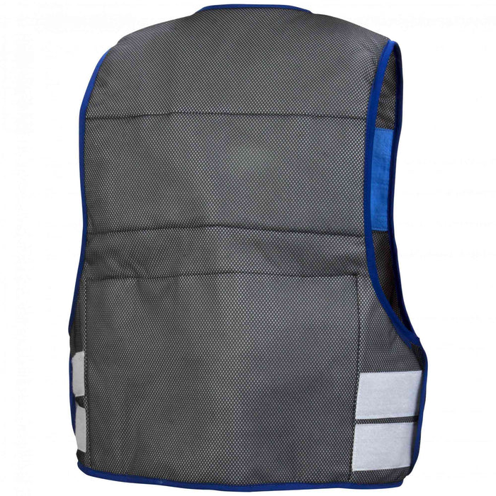 Pyramex CV100 Evaporative Cooling Vest , Gray and Blue, 1/Each