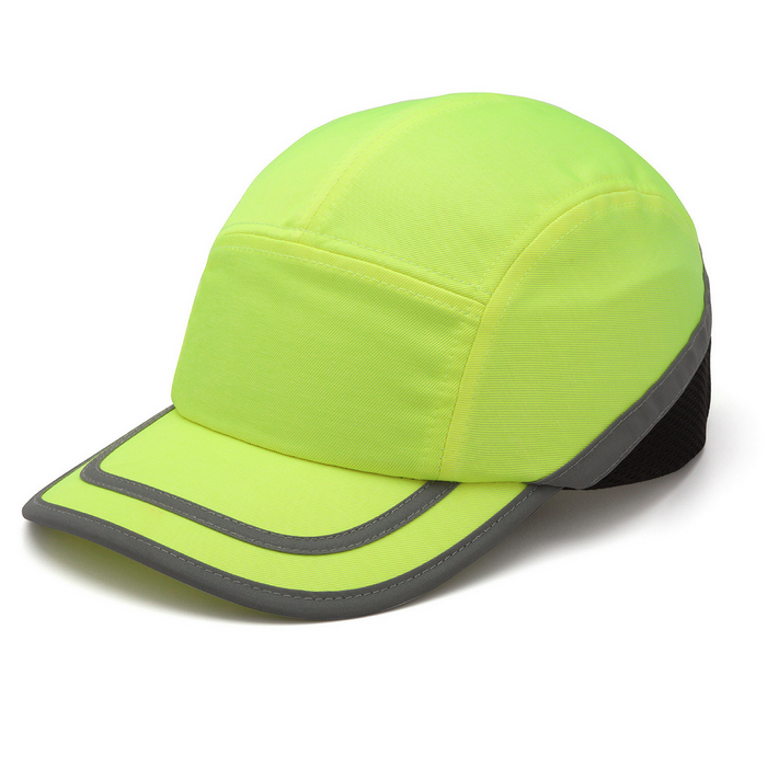 Pyramex HP50031 Hi-Vis Lime Baseball Bump Cap