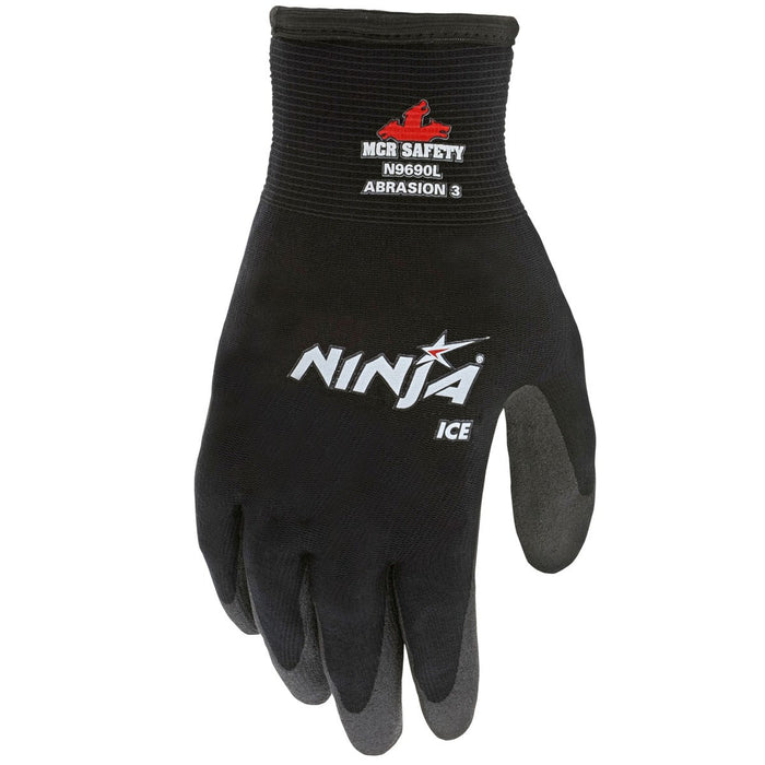 MCR Safety, Memphis Glove Ninja Ice Insulated Winter Work Gloves, N9690, 1 Pair