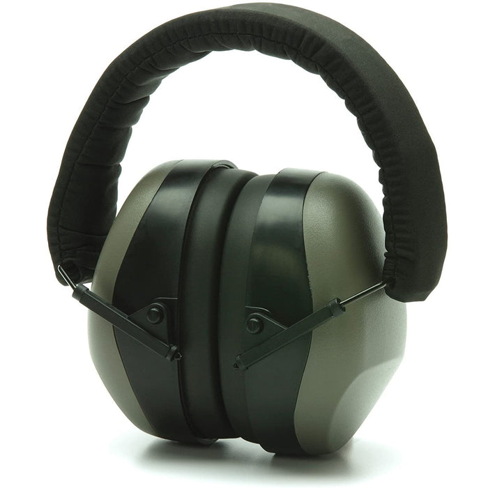 Earmuff - PM80 Series Folding Earmuff, Low Profile Design, Soft Foam Ear Cups, NRR (Noise Reduction Rating) 26 Decibels