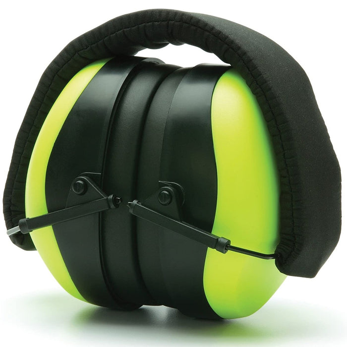 Earmuff - PM80 Series Folding Earmuff, Low Profile Design, Soft Foam Ear Cups, NRR (Noise Reduction Rating) 26 Decibels