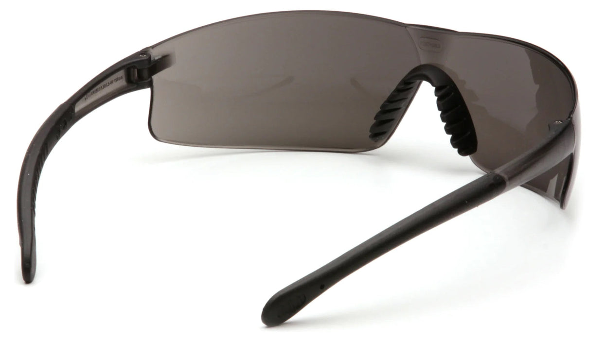 Pyramex Provoq, Frameless Safety Glasses, Soft Nosepice & Rubber Temples - ANSI Z87+