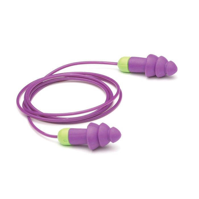 Ear Plug - Rockets Reusable Earplugs With Cord and Carry Case NRR (Noise Reduction Rating) 27 Decibels