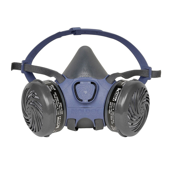 Moldex 7000 Series Reusable Half Mask Respirator, Lightweight and Low Profile, Mask Only