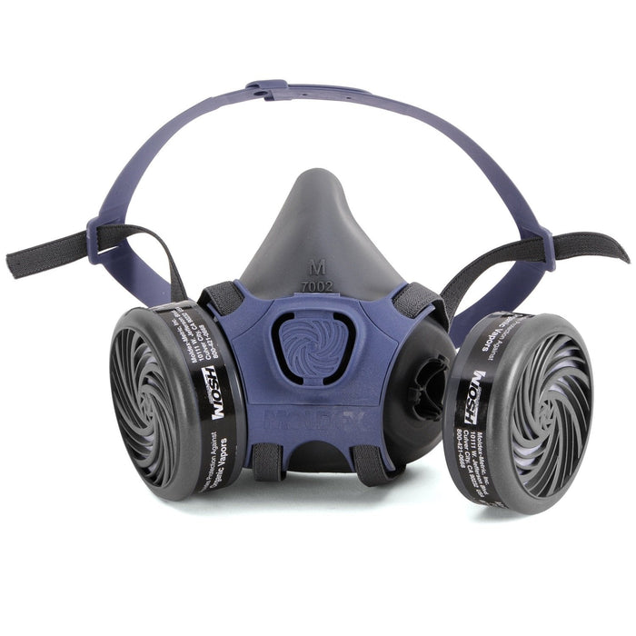 Moldex 7000 Series Reusable Half Mask Respirator, Lightweight and Low Profile, Mask Only