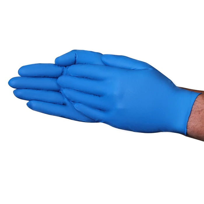 Disposable Nitrile - VGuard A1EA2 Blue Nitrile Powder Free Exam Gloves, 6 MIL, Chemo Rated (100 Gloves per Box)