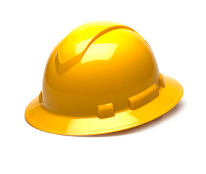 Ridgeline Full Brim Hard Hat - Yellow