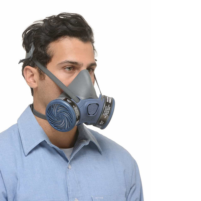 Moldex 7000 Series Reusable Half Mask Respirator, Lightweight and Low Profile, Mask Only