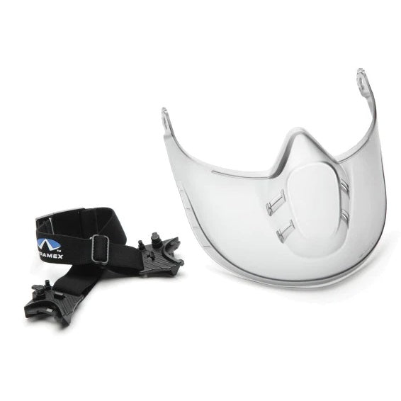 Capstone Clear Goggle with H2X Anti-Fog Lens and Removable Face Shield