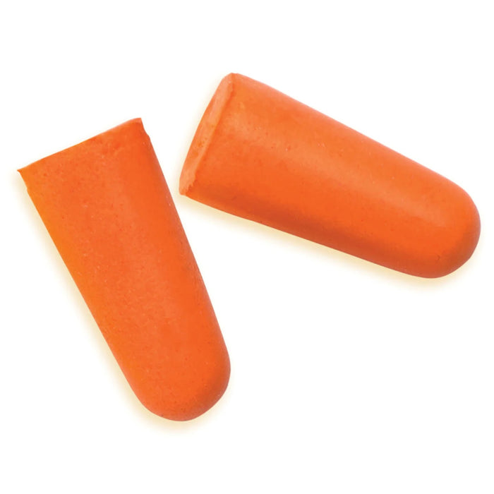 Pyramex DP1000 Orange Disposable Uncorded Earplugs, Box of 200 Pairs