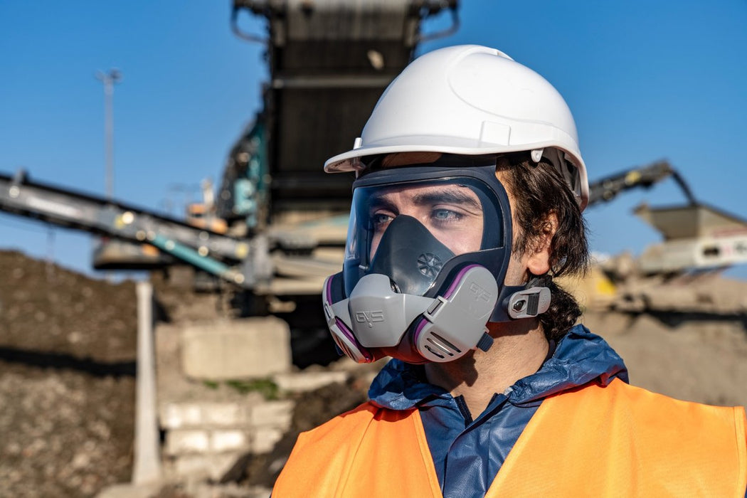 GVS FFM1243 Elipse Full Facepiece Respirator with P100 Filters, 1 Each
