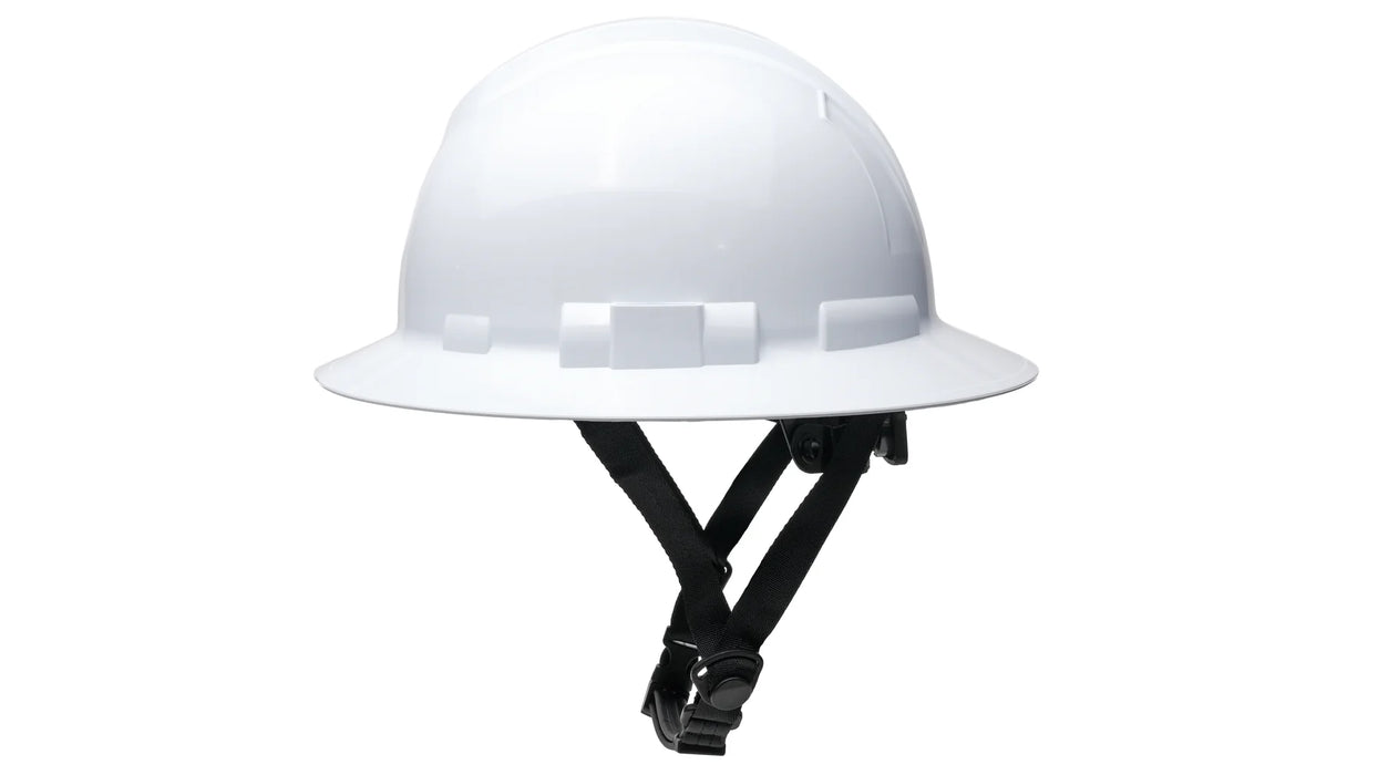 Pyramex Ridgeline T2 Full Brim Hard Hat, Vented, w/o Mips
