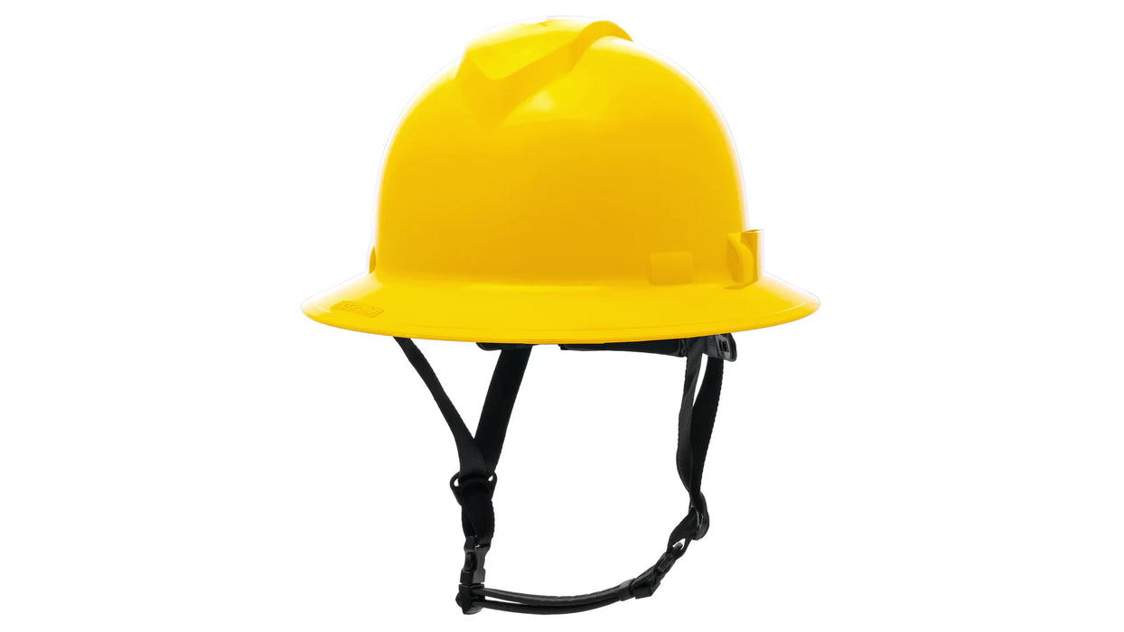 Pyramex Ridgeline T2 Full Brim Hard Hat, Vented, w/o Mips