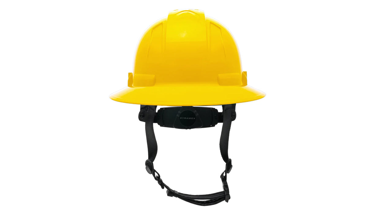 Pyramex Ridgeline T2 Full Brim Hard Hat, Vented, w/o Mips