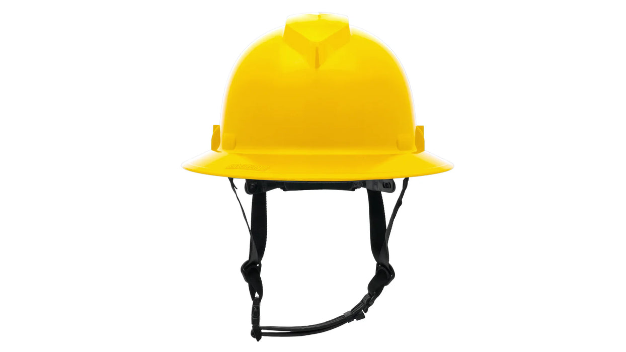 Pyramex Ridgeline T2 Full Brim Hard Hat, Vented, w/o Mips
