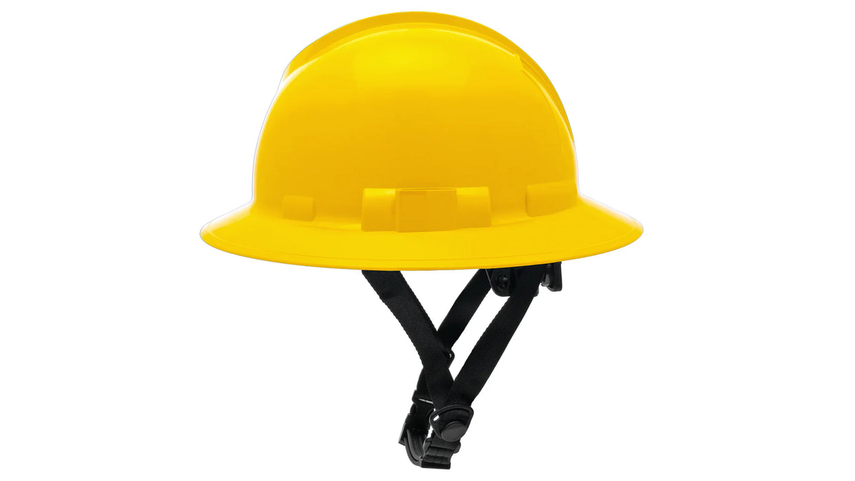 Pyramex Ridgeline T2 Full Brim Hard Hat, Vented, w/o Mips