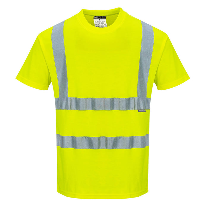 S170 Class 2 Hi-Vis Cotton/Polyester Short Sleeve T-Shirt