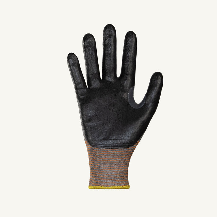 Cut Resistant - ANSI Cut A9 Dexterity Pro Gloves, Ultra-Thin Nitrile Palm Coating (12 Pair)