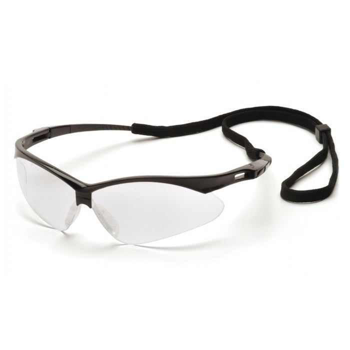 PMXTREME Safety Glasses with Built-in Rubber Nosepiece, Clear Lens SB6310SP