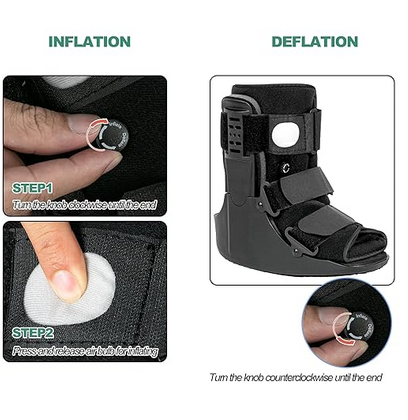 air boot for plantar fasciitis Short Air Walking Boot — ASA Safety Supply