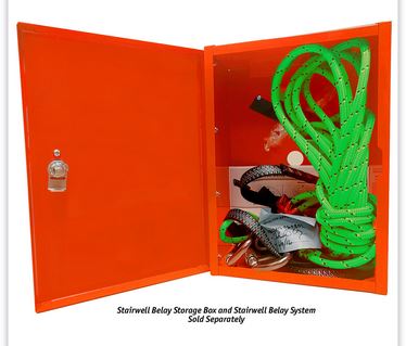 Slyde® Stairwell Belay Storage Box