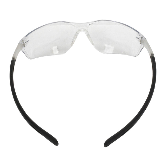 Radians Tecona Safety Eyewear w/ Extra-Long Rubberized Temples, Clear Lens, 1 Pair