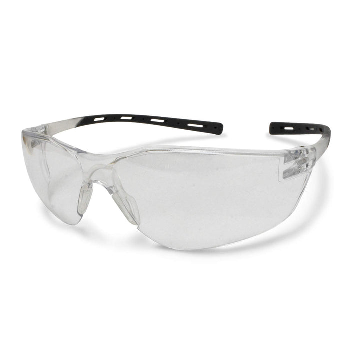 Radians Tecona Safety Eyewear w/ Extra-Long Rubberized Temples, Clear Anti-Fog Lens, 1 Pair