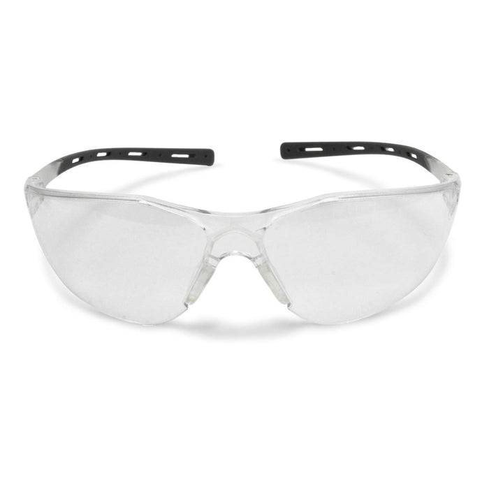 Radians Tecona Safety Eyewear w/ Extra-Long Rubberized Temples, Clear Lens, 1 Pair