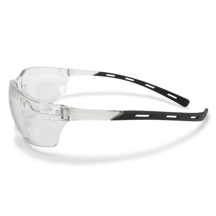 Radians Tecona Safety Eyewear w/ Extra-Long Rubberized Temples, Clear Anti-Fog Lens, 1 Pair