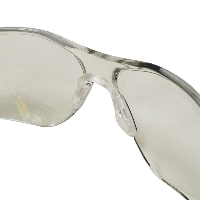 Radians Tecona Safety Eyewear w/ Extra-Long Rubberized Temples, Indoor/Outdoor Lens, 1 Pair