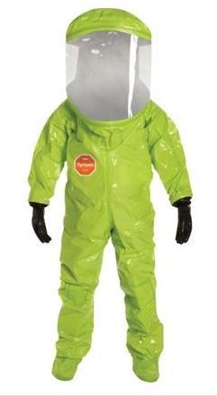 Tychem 10000 TK555T LY Encapsulated Level A Suit