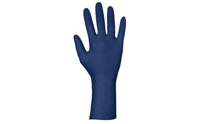 THICKSTER Latex Exam Grade Disposable Gloves, Blue, 14 mil, 50 Gloves per Box