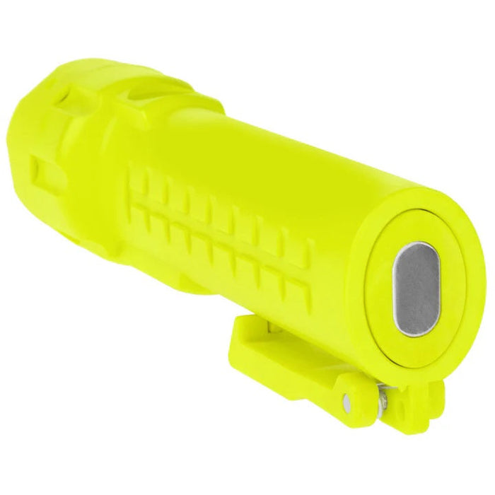 Nightstick Intrinsically Safe Permissible Dual-Light Flashlight with Dual Magnets, Green