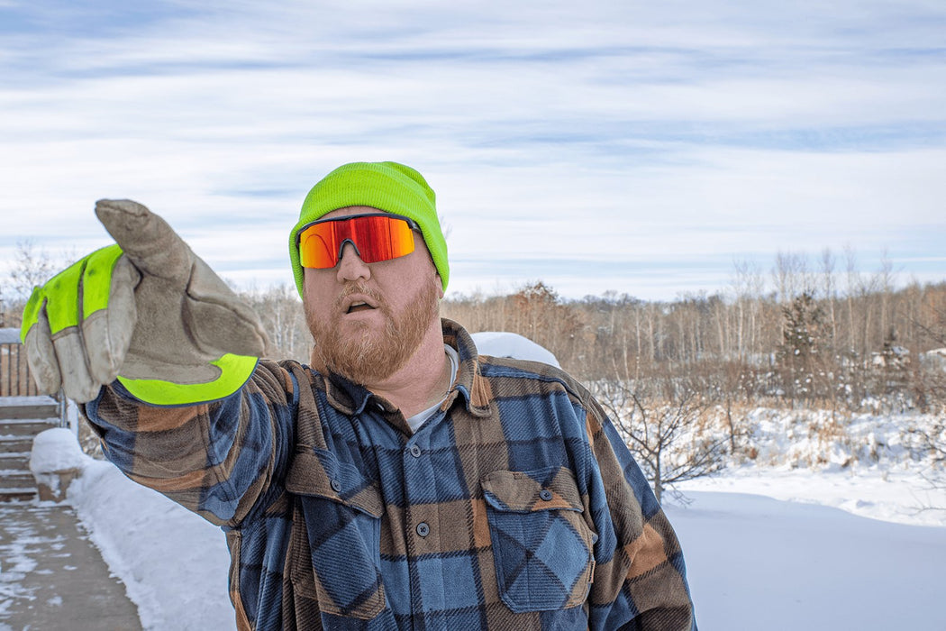 Bullhead Safety Whipray Anti-Fog Safety Glasses, ANSI Z87+, Polycarbonate Protective Eyewear - BHP Safety Products