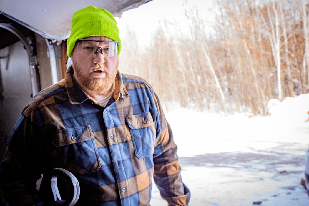 Bullhead Safety Whipray Anti-Fog Safety Glasses, ANSI Z87+, Polycarbonate Protective Eyewear - BHP Safety Products