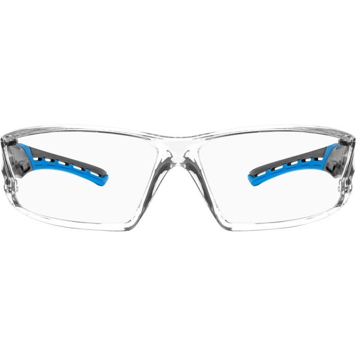 Iron - Fog Premium Grade Anti - Fog Safety Glasses Blue Frame, Clear Lens 3085 - BL - C/A - BHP Safety Products