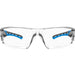 Iron - Fog Premium Grade Anti - Fog Safety Glasses Blue Frame, Clear Lens 3085 - BL - C/A - BHP Safety Products