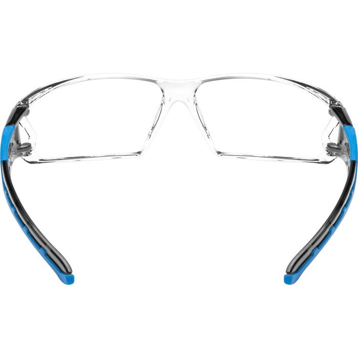 Iron - Fog Premium Grade Anti - Fog Safety Glasses Blue Frame, Clear Lens 3085 - BL - C/A - BHP Safety Products