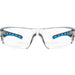 Iron - Fog Reader Premium Grade Anti - Fog Safety Glasses Blue Frame, Clear Lens with Bifocal - BHP Safety Products