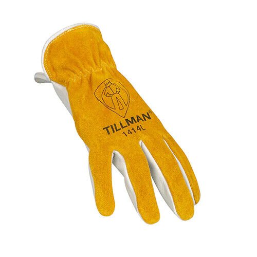 Tillman 1414 Top Grain/Split Cowhide Back Leather Drivers Glove - BHP Safety Products