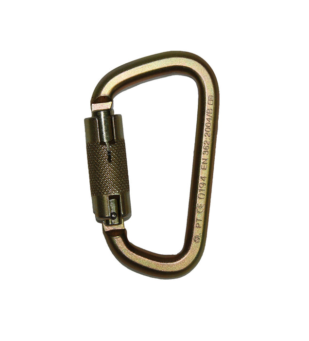 6' Web Retractable with Steel Snap Hook & Steel Carabiner