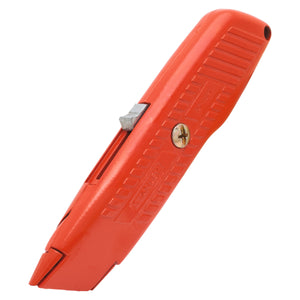 Self-Retracting Safety Utility Knife - Orange -  10-189C