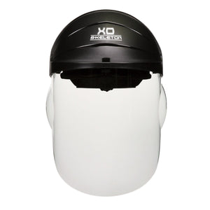 MCR Safety "XO Skeleton" Ratchet Headgear, Clear 1 Piece Molded Polycarbonate Face Shield