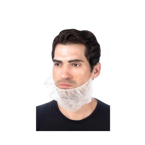 Beard Covers, Large, White, B12A19 1000/Case